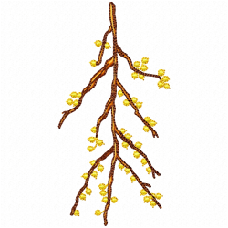 Flowers Embroidery Design 12